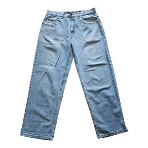 E3 EPIC Eurodnm Jeans. Vintage Baggy Wide-leg Denim. Mens 36/34